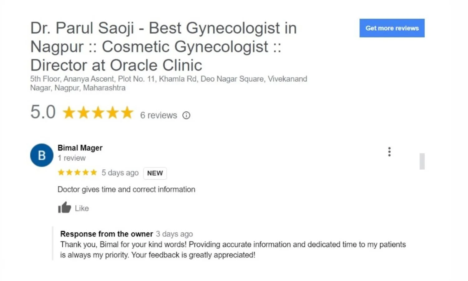 Cosmetic Gynecologist in Nagpur