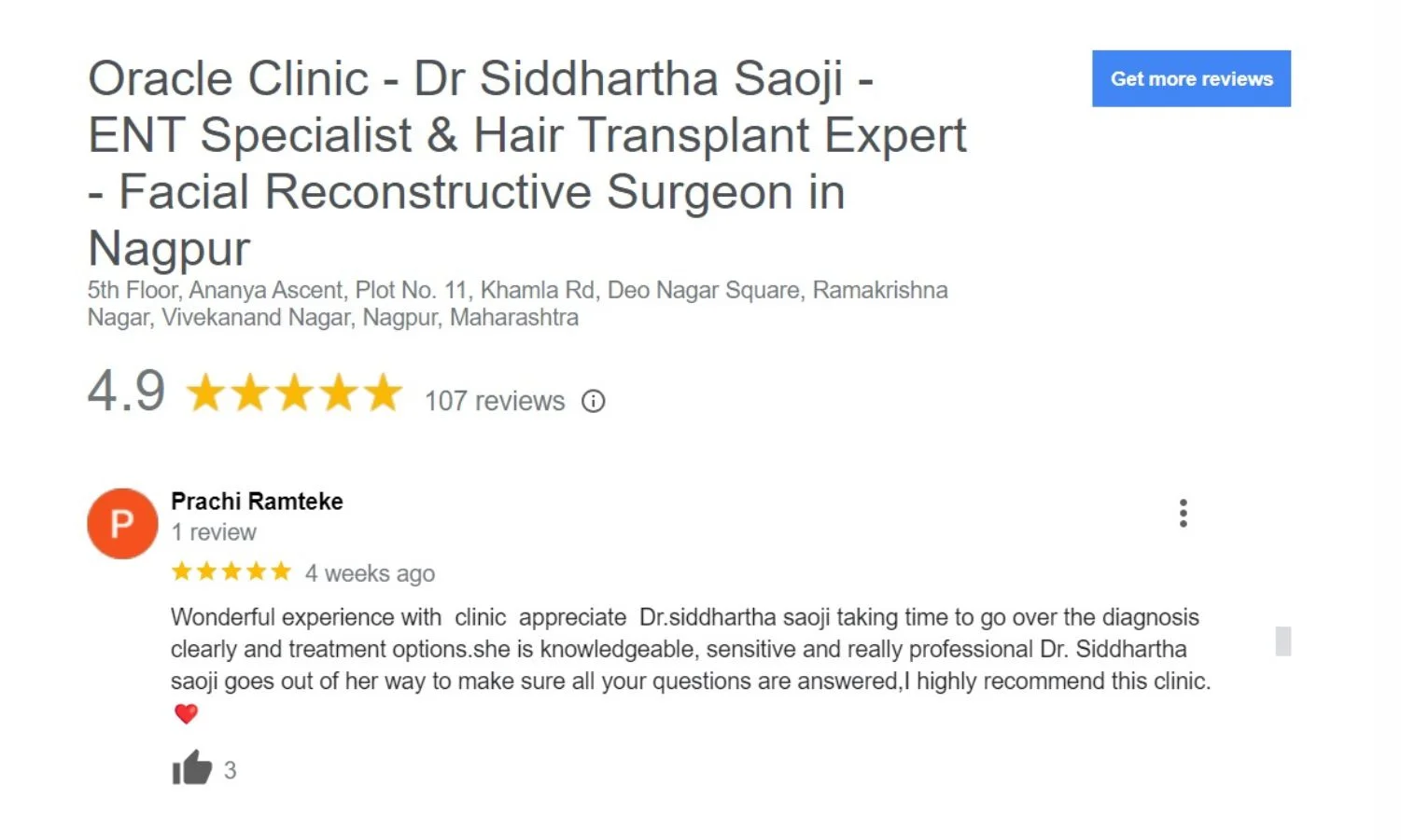 Best Clinic in Nagpur For ENT Treatment